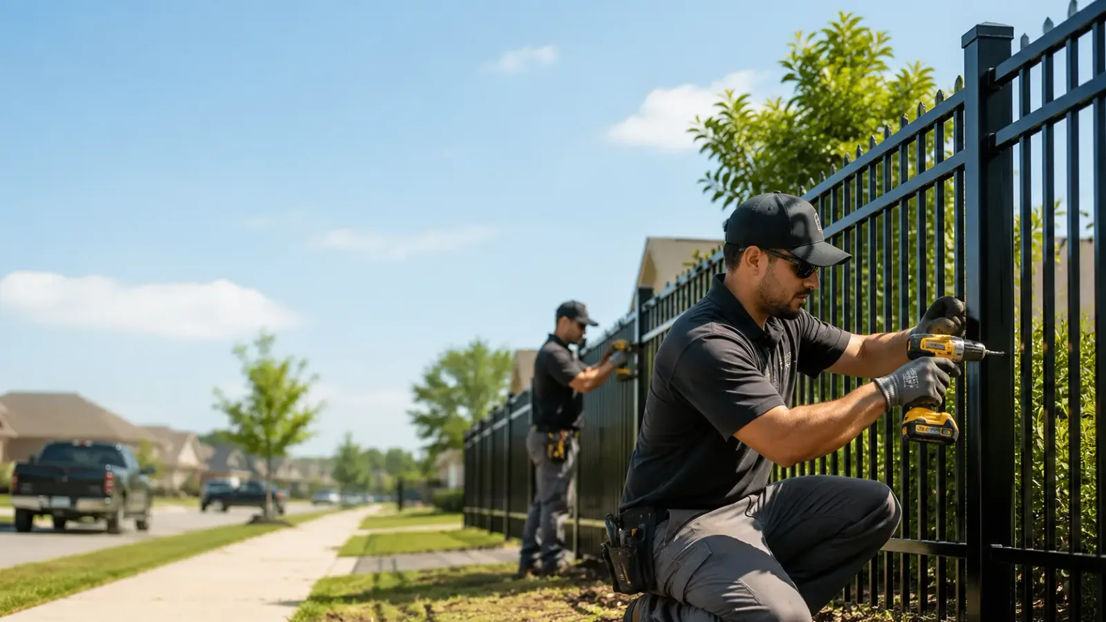 Metal Fence Installation in Summersville, KY